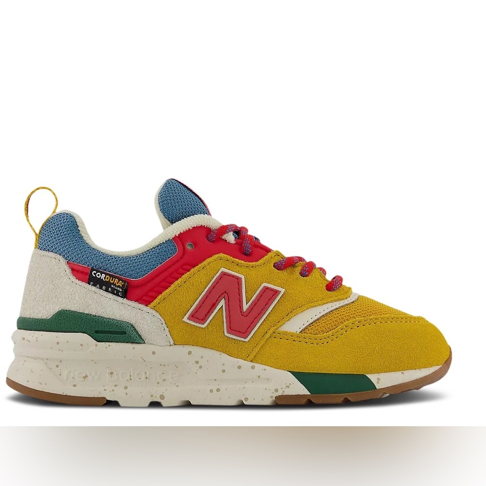 New Balance 997H Big Kid 'Varsity Gold Multi' Sneaker